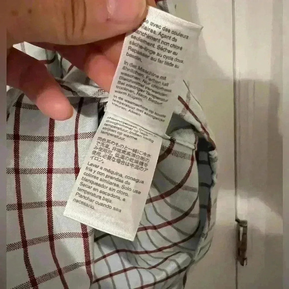 JCrew flex button down shirt size L (J133) - Picture 6 of 7